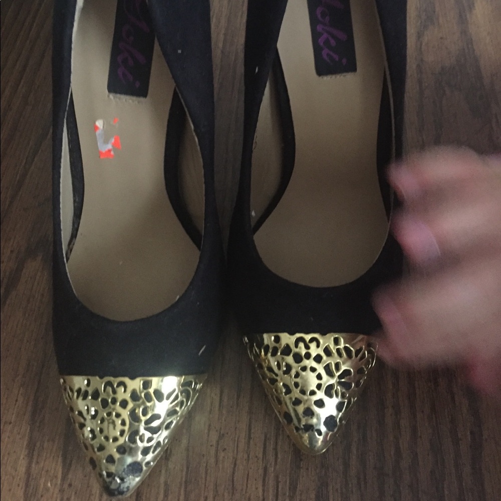 High heels.